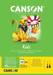 Bloc enfant 2 ans+ 30 feuilles format CS60