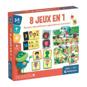 8 jeux en 1 3-5 ans