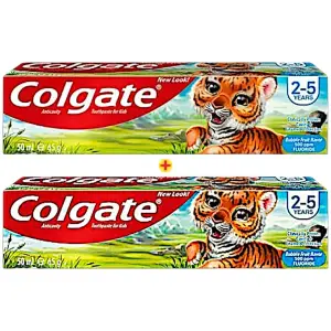 Dentifrice enfant Bubble Fruit 2x50ml - COLGATE
