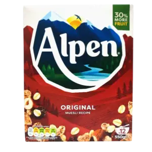 Muesli Alpen Original 550g - WEETABIX