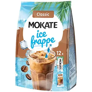 Café glacé instantané Frappe Classique 12 sachets - MOKATE