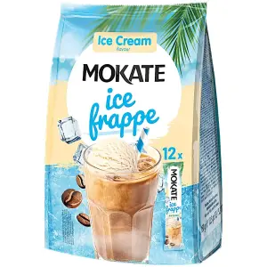 Café glacé instantané Frappe Ice cream 12 sachets - MOKATE