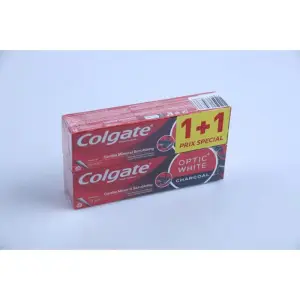 Tp Optic White 24X2X75Ml Charcoal 1+1 COLGATE
