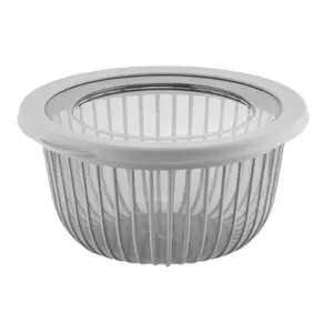 Boîte de rangement ronde poly line bnm-7536