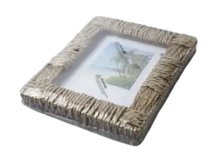 Cadre Photo Paille 25Cmx20Cm