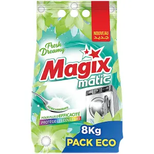 Lessive machine Fresh Dreamy 8Kg - MAGIX