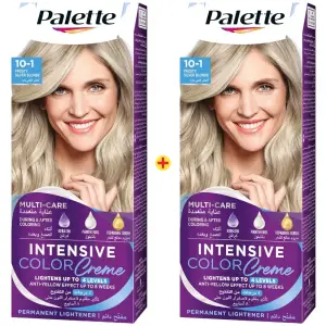 Coloration Intensive Color Creme10-1Frosty Silver Blonde et la2èmeà-50%- PALETTE