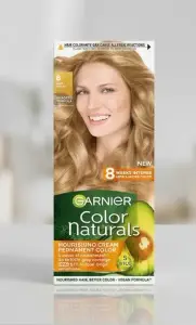 Coloration cheveux 8 blond clair - GARNIER COLOR NATURALS