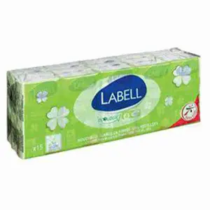Intermarché - Mouchoirs blancs 4 épaisseurs 15x9 - LABELL