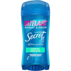 Déodorant Outlast Clear Gel Unscented 73 g - SECRET