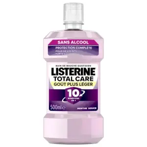 Bain de bouche Total Care goût plus léger 500 ml - LISTERINE