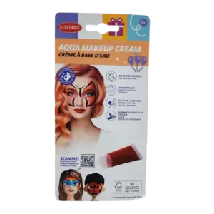 Tube de maquillage crème 20ml rouge