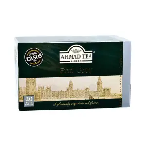Thé noir earl grey en sachet x20 - AHMAD TEA