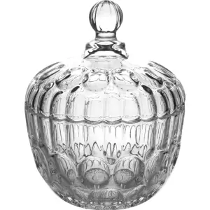 Bonbonnière en verre ronde TG007 573g