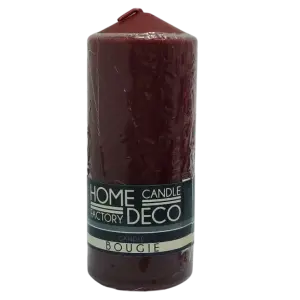 Bougie pilier bordeaux 150x58mm