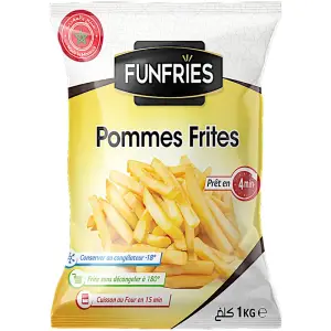 Pommes frites 9/9 1Kg - FUNFRIES