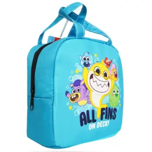 Sac à goûter carré satiné pour garçons