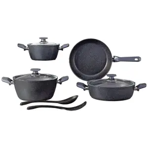 Batterie de cuisine Eco en granite 9 pièces - VIVALDI