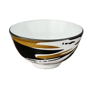 Bol motif marbré abstrait 12,7cm