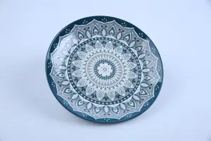 Assiette plate ronde 19 cm Étoile orientale