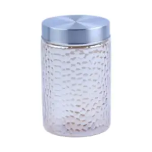 Bocal en verre avec couvercle inox 11,3x17cm c3309-2