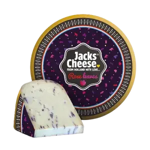 Fromage rose leaves en morceau 100g - JACKS CHESSE