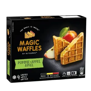 Gaufres à la pomme 4x80g - MAGIC WAFFLES