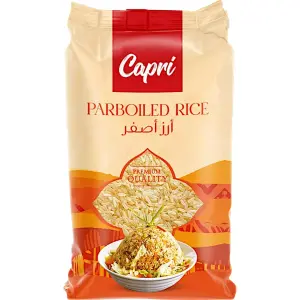 Riz jaune parboiled 1kg - CAPRI