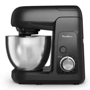 Kitchen Machine 4,6L 8 vitesses 1100W noir QA520825 - MOULINEX
