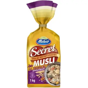 Muesli tropical Secret 1Kg - MELVIT