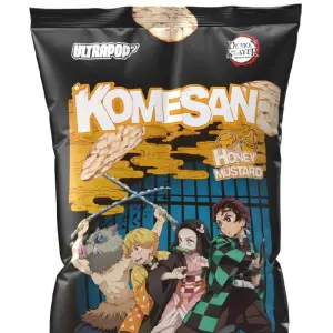 Chips de riz Komesan saveur moutarde miel Demon Slayer 60g - ULTRA POP