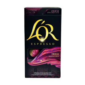 Capsules de café Espresso India x10 unités 52g - L'OR