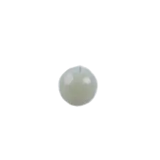 Bougie boule rustique ivoire 75mm
