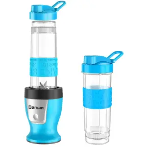 Blender mixeur 2en1 BLC-382 300W bleu - DENWA