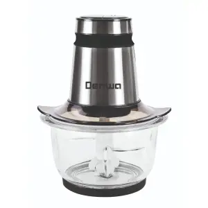 Hachoir électrique 4 lames CHP-190 500W bol en verre- DENWA