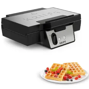 Gaufrier chrome FDK251/261 850W - KRUPS