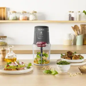 Hachoir EasyPress AT740HF1 0,5L 600W - MOULINEX