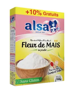 Fleur de maïs 180g + 10g offerts - ALSA