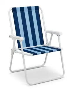 Chaise de plage pliable 53 x 37 x 74 cm