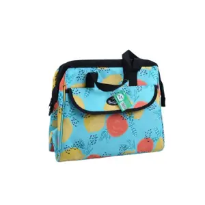 Sac isotherme motif orange IC24425 38x23x33,5cm