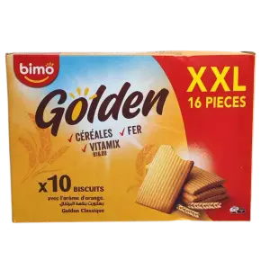 Biscuits 10x52g - GOLDEN