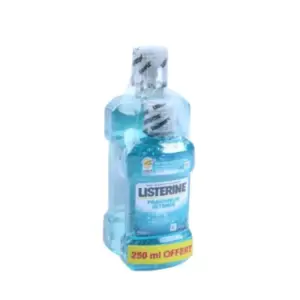 Lot bain de bouche anti-Tartre 500ml +250ml Fraîcheur - LISTERINE