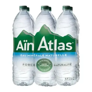 Aïn Atlas Eau minérale 6 x 1,5L