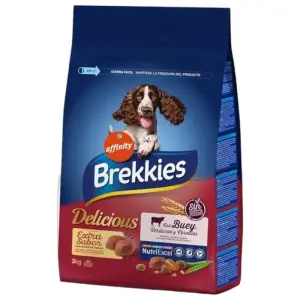 Intermarché - Croquettes pour chien au bœuf 3kg - BREKKIES