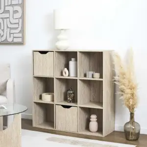 Rangement modulable 9 cases Pietra 99 x 31,8 x 97,8 cm