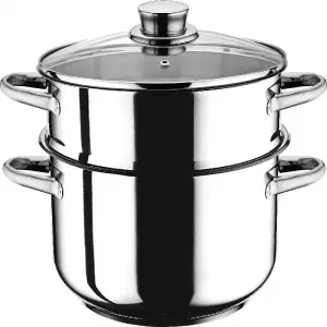 Couscoussier inox 5 L avec couvercle - ARIAN