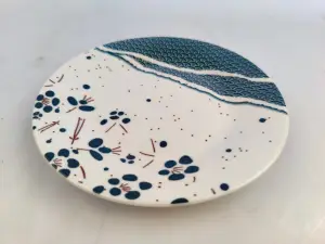 Assiette Plate Ronde Style Japonais - 17,7 cm