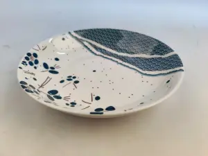 Assiette Creuse Ronde 20 cm Style Japonais – Vaisselle Élégante
