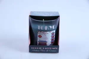 Bougie Parfumée Verre H9 cm Voyage M12 – Élégante, Diffusion Parfumée, Décoration Intérieure