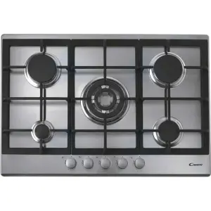 Plaque de cuisson à gaz CPG75SQGX inox - CANDY